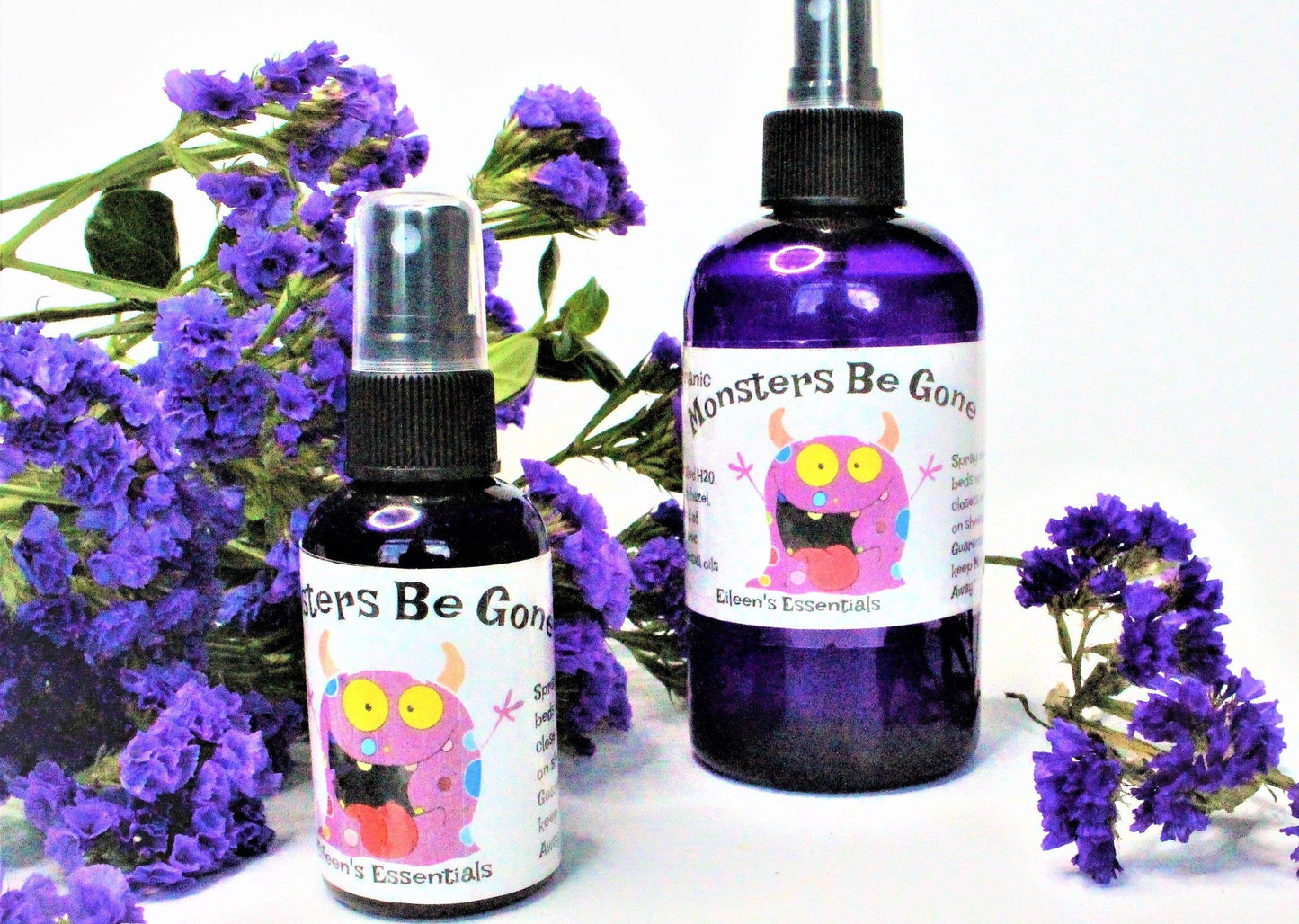 CHILD Linen/Sheet Sprays: Organic Monster's Be Gone or Fairy Kisses - Eileen's Essentials