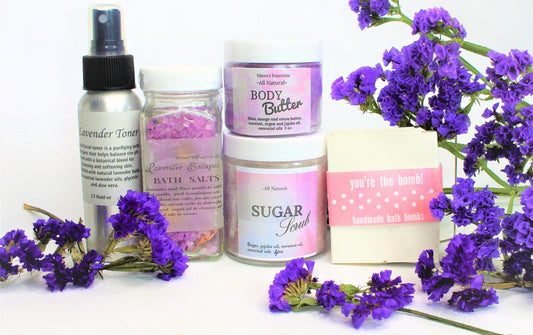 Spa Gift Set; Lavender Fields - Eileen's Essentials