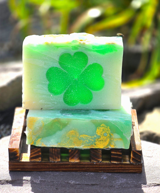 -Limited Edition- Luck O' Thee Irish Goat's Milk Artisan Soap