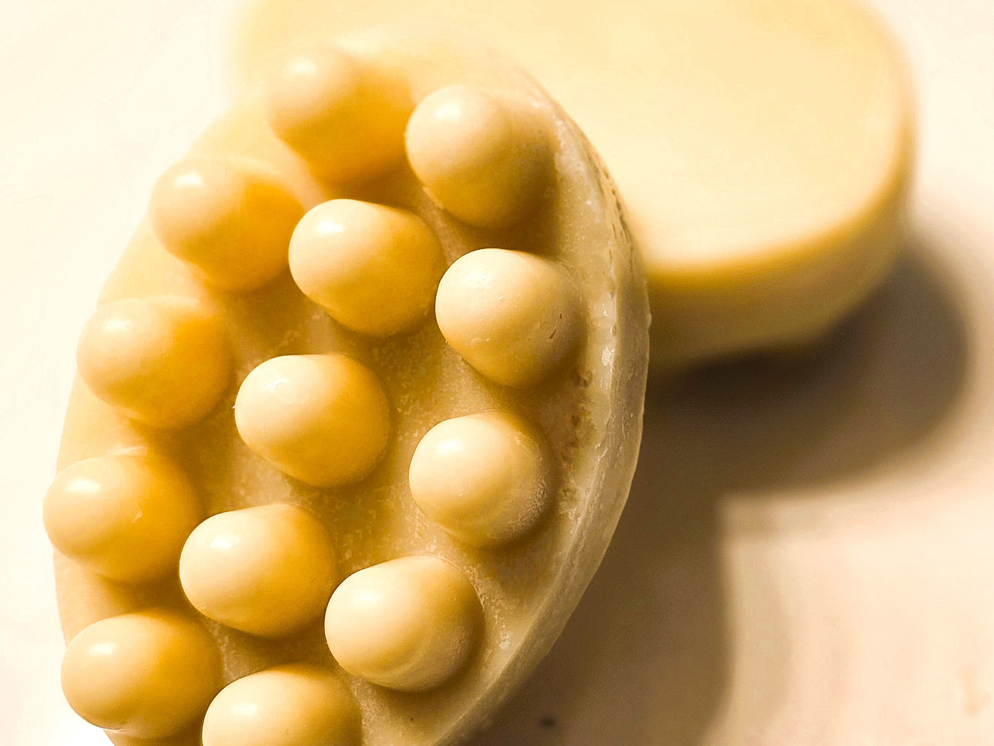 The Bee's Knees Shea Lotion Solid Massage Bar; Oatmeal, Milk & Honey