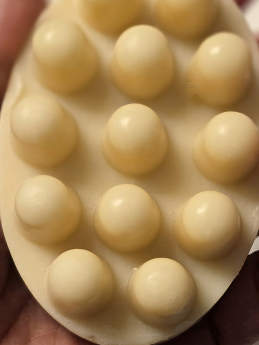 The Bee's Knees Shea Lotion Solid Massage Bar; Oatmeal, Milk & Honey