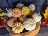Mini Pumpkin Candles