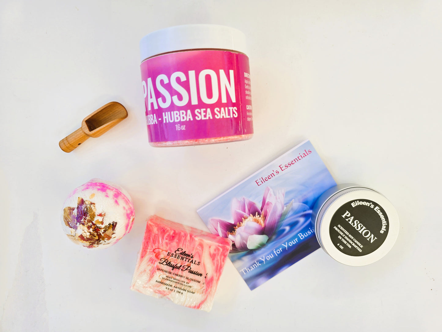 Spa Gift Set; PASSION (Hubba-Hubba)