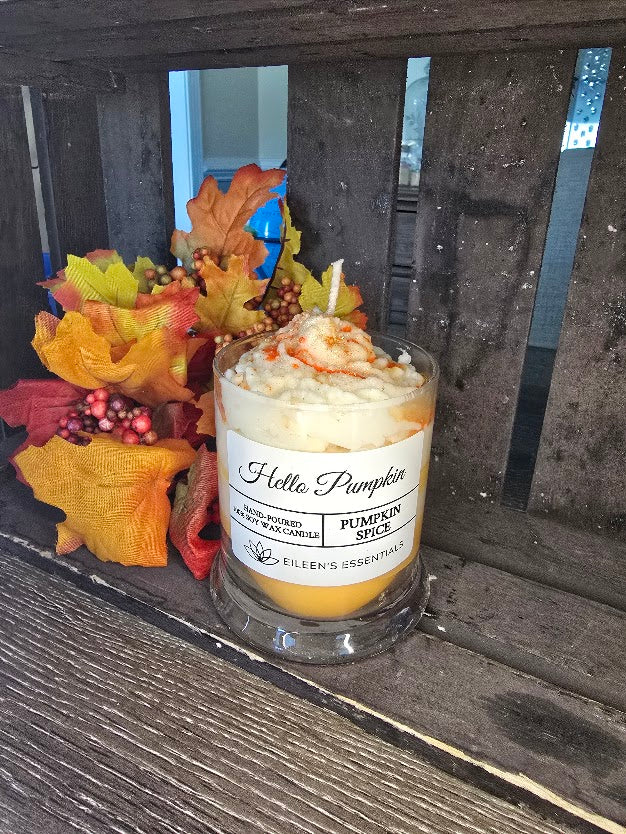 Signature Scent Candle - Hello Pumpkin