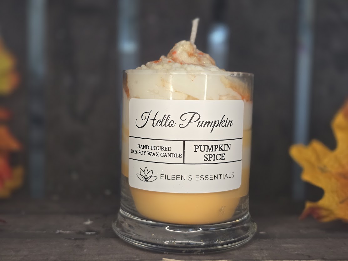Signature Scent Candle - Hello Pumpkin