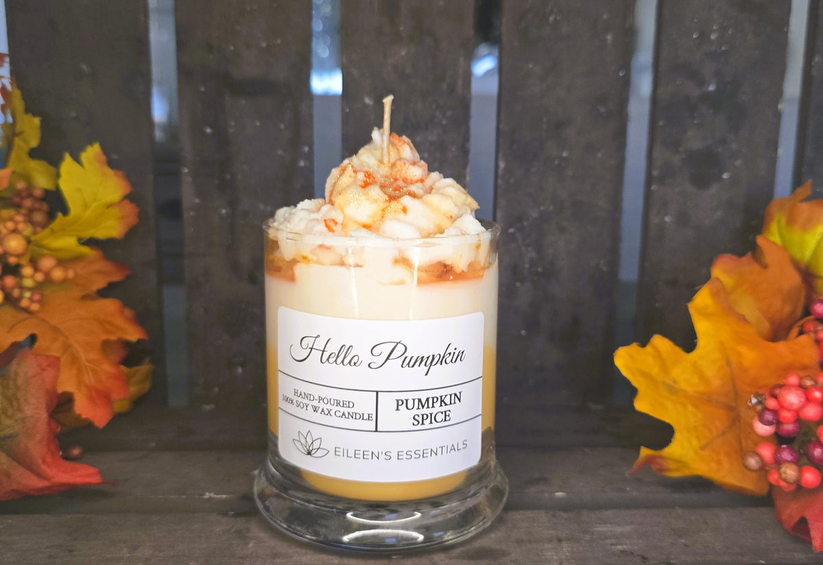 Signature Scent Candle - Hello Pumpkin