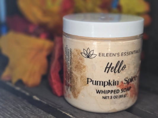 Hello Pumpkin Spice Whipped Soap - Limited Edition
