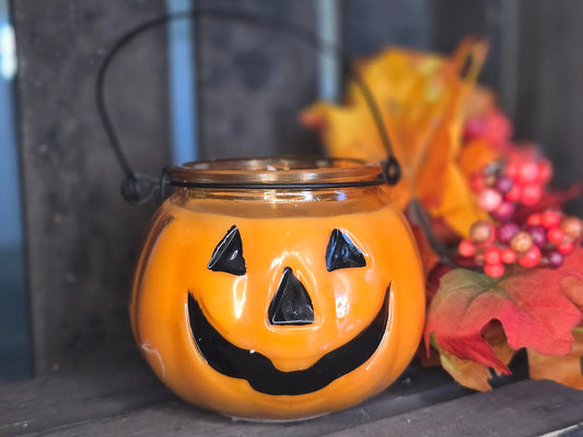Pumpkin Head Travel Candle - Limited Edition