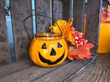 "Pumpkin-Head" Travel Glass Candle - Limited Edition