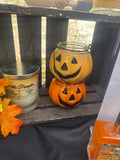"Pumpkin-Head" Travel Glass Candle - Limited Edition