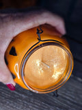 "Pumpkin-Head" Travel Glass Candle - Limited Edition
