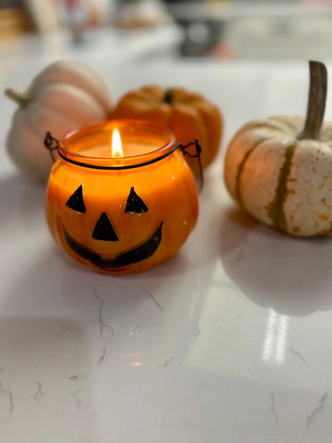 Pumpkin Head Travel Candle - Limited Edition