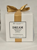 Inspirational Glass Candle; DREAM