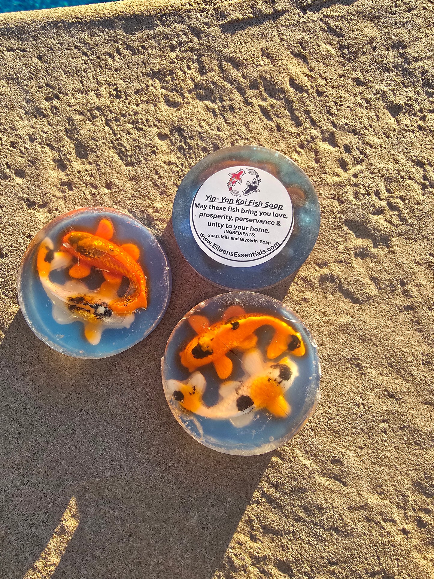 NEW Yin-Yan Koi Fish Soap