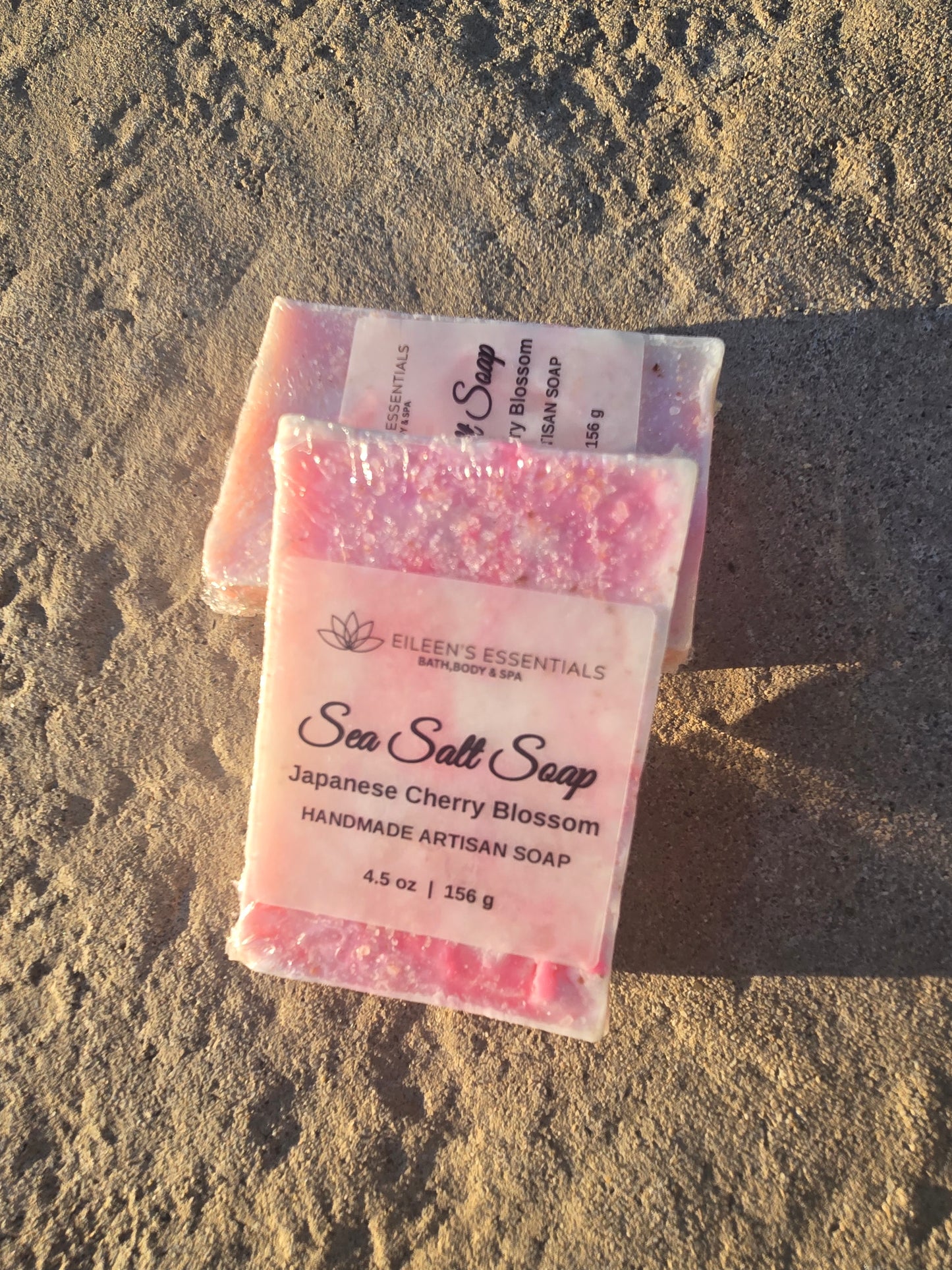 Sea Salt Artisan Soap (Japanese Cherry Blossom)