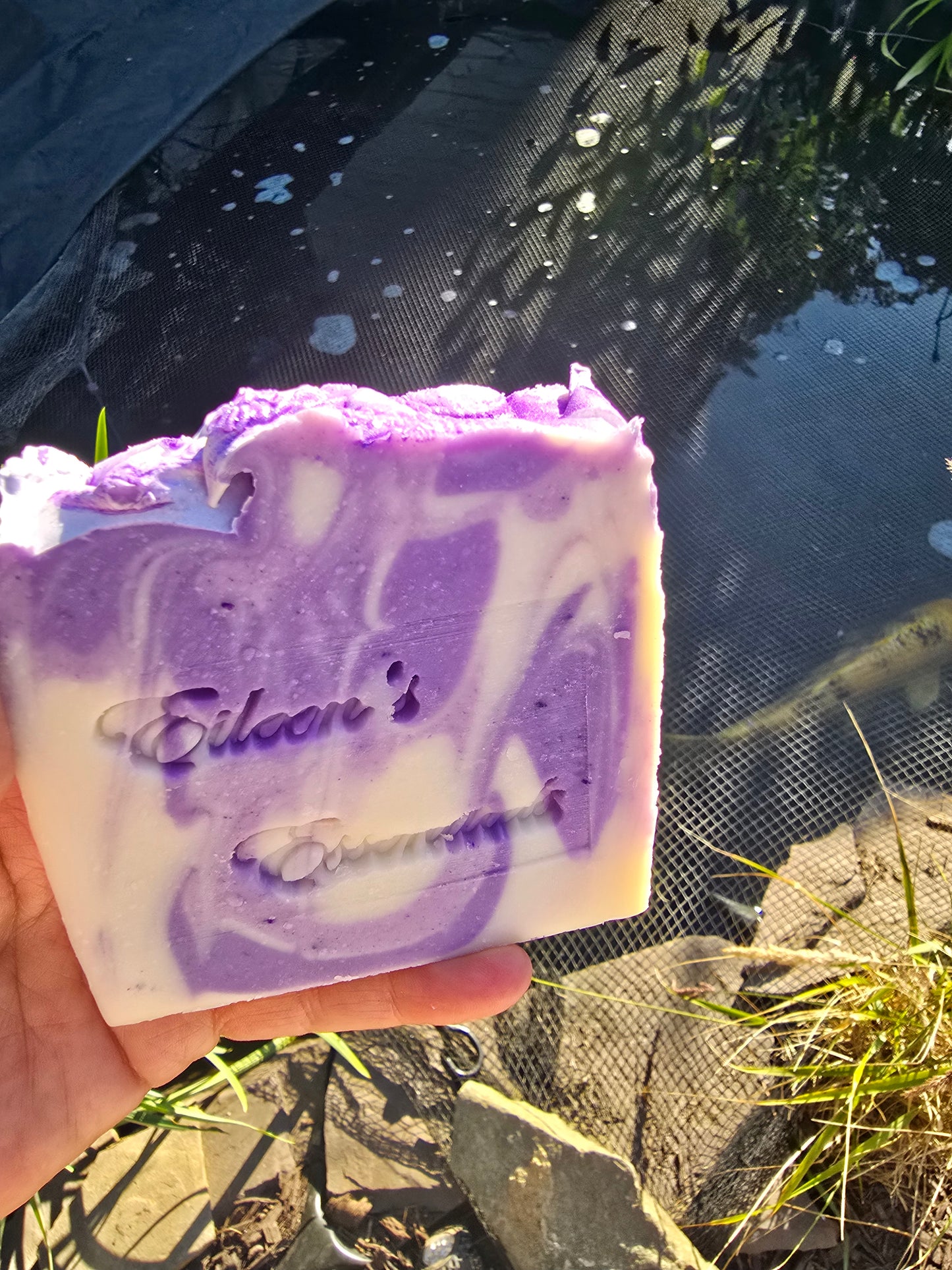 BACK IN STOCK! Kiss Me Goodnight (French Lavender) Artisan Soap