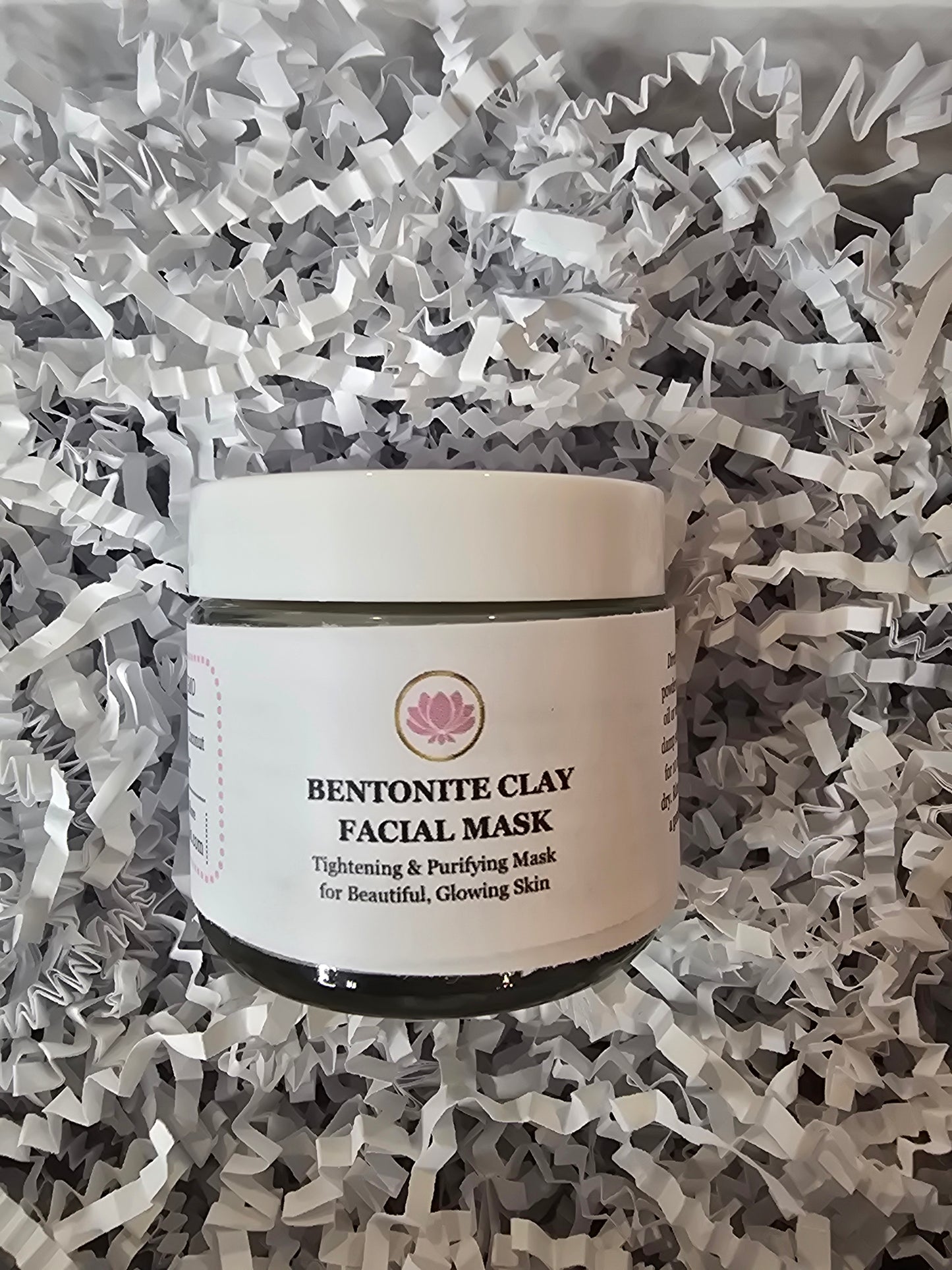 Luxurious Organic Bentonite & Kaolin Clay Facial Mask (Treat Excess Oily Skin)