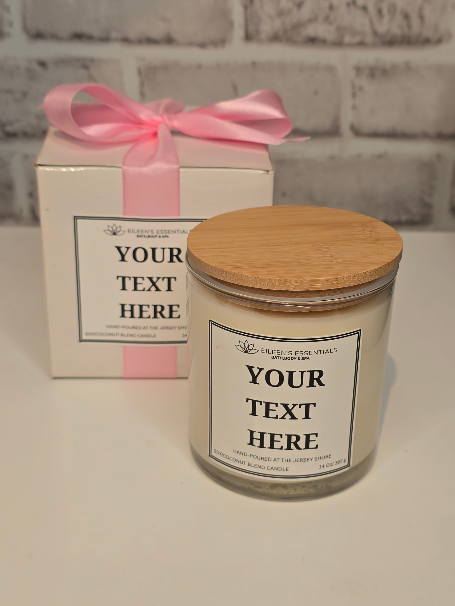 Customizable Luxury Candles