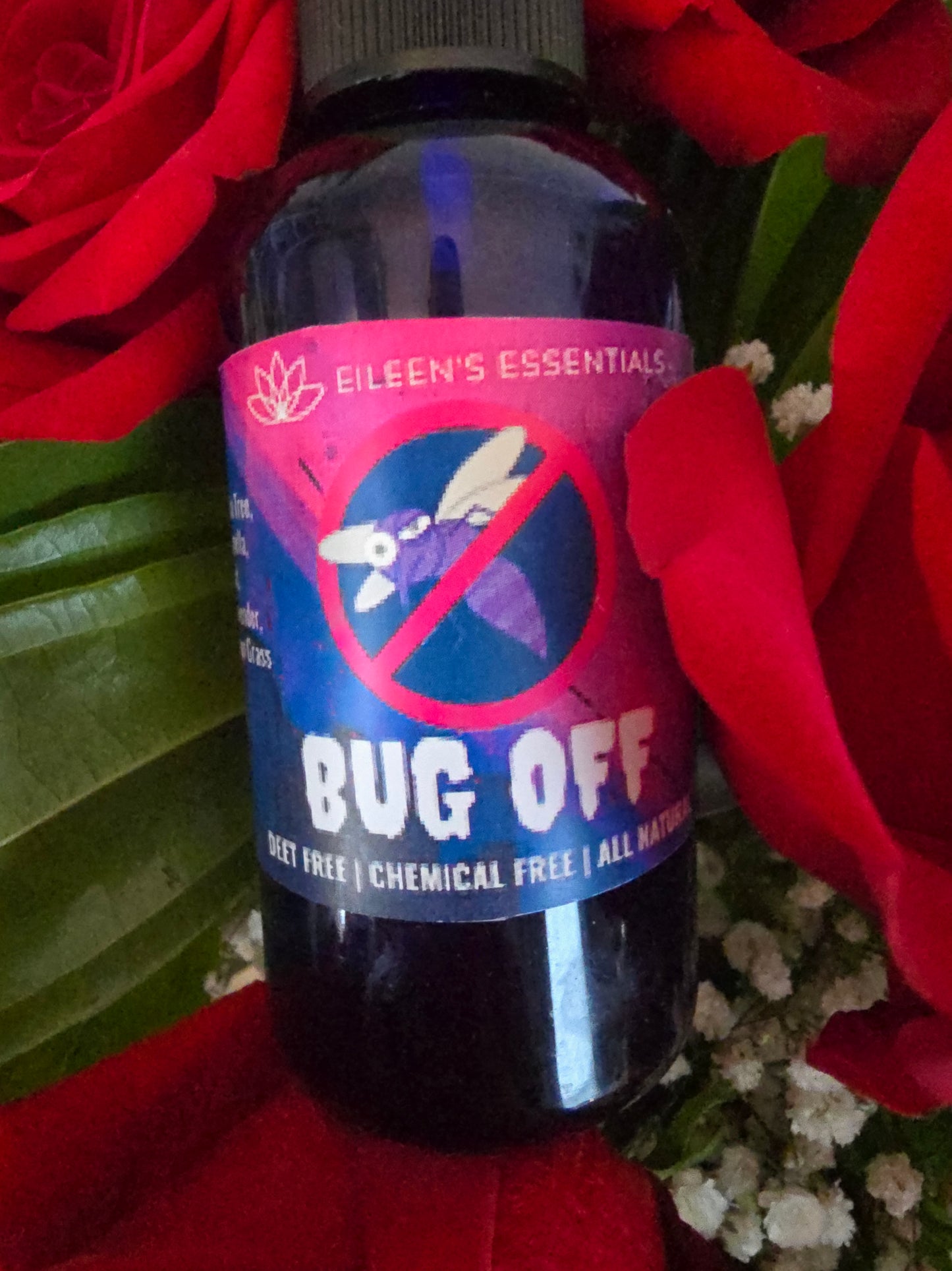 Bug and Disinfectant Sprays: Organic "BUG OFF" Spray
