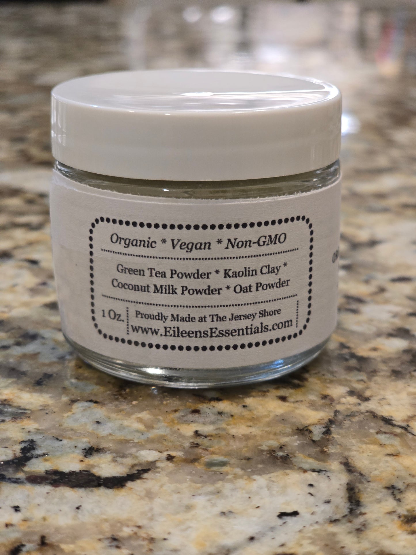 Luxurious Organic Green Tea & Kaolin Clay Facial Mask (Anti-Aging Hydration Mask)
