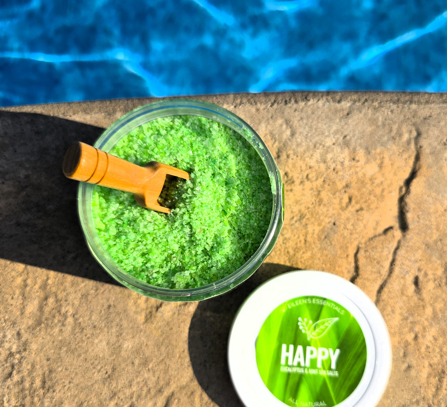 Sea Salts; HAPPY (Eucalyptus & Mint); 16 oz
