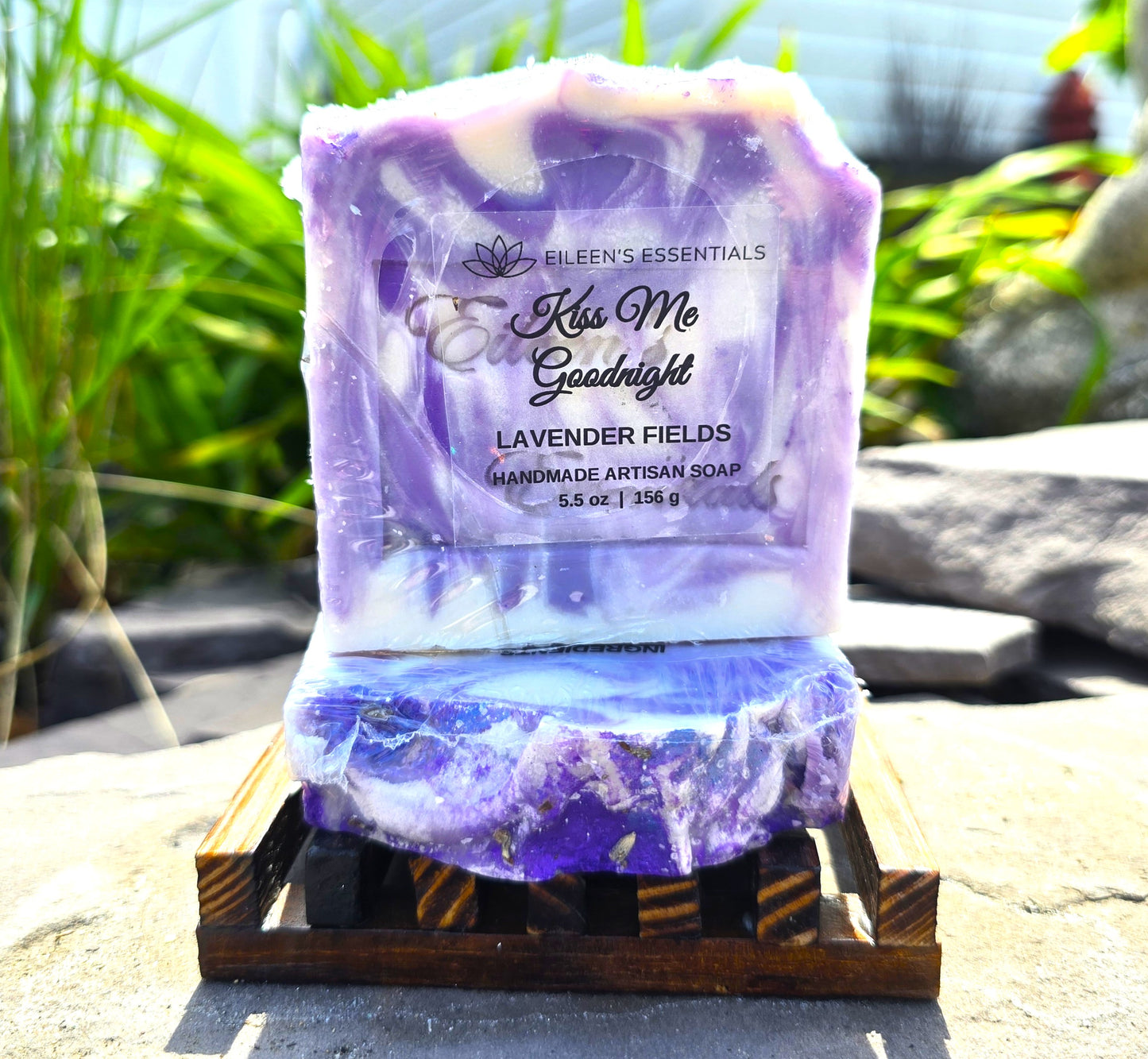 BACK IN STOCK! Kiss Me Goodnight (French Lavender) Artisan Soap