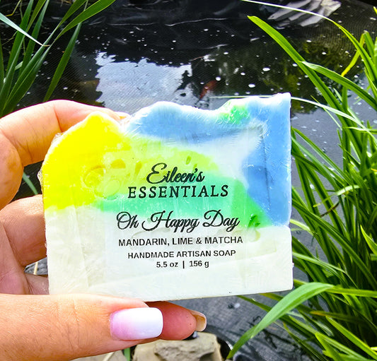 Oh Happy Day (Lemongrass & Eucalyptus) Artisan Soap