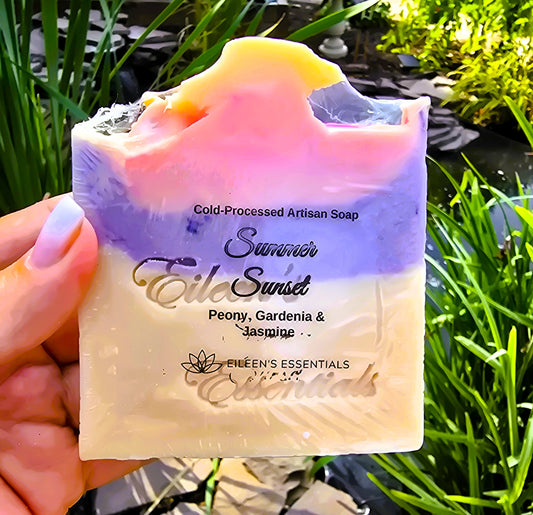 Summer Sunset (Peony, Gardenia & Jasmine) Artisan Soap
