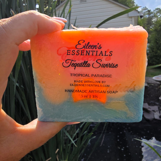 BACK IN STOCK! Tequila Sunrise (Tropical Paradise) Artisan Soap