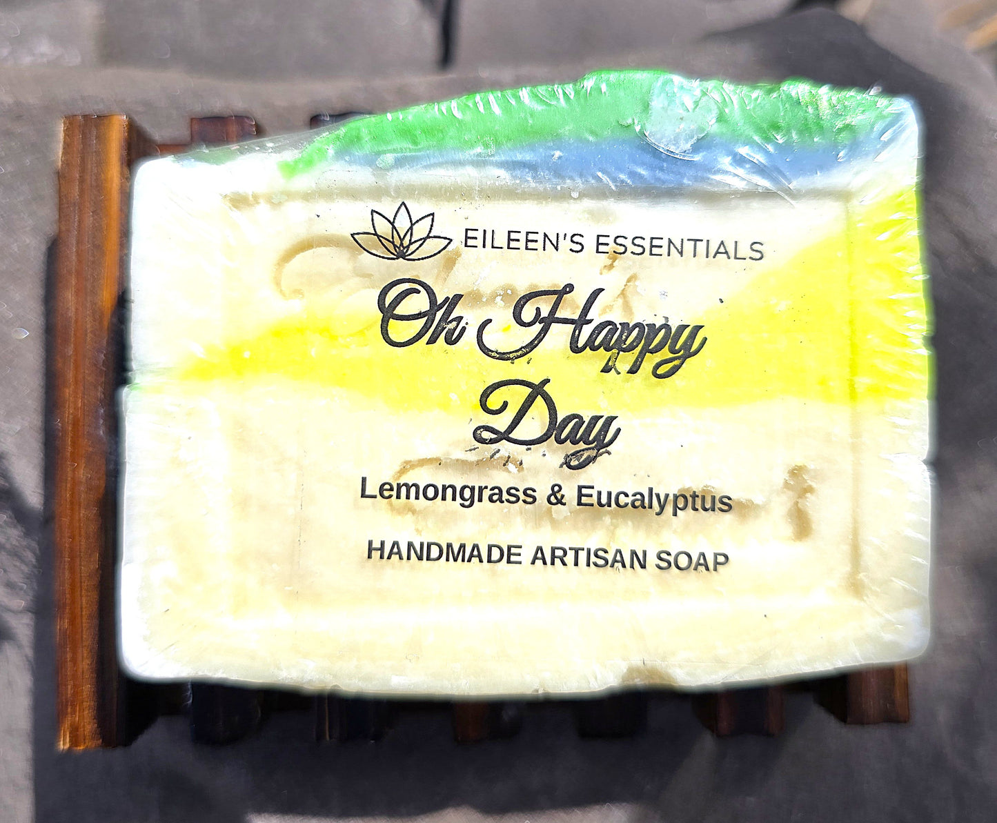 Oh Happy Day (Lemongrass & Eucalyptus) Artisan Soap