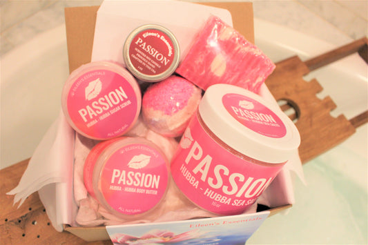 Spa Set Combo; PASSION (Hubba-Hubba) - Eileen's Essentials