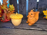 Squirrel and his Nut Candles