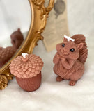 Squirrel and his Nut Candles