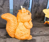 Squirrel and his Nut Candles