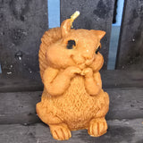 Squirrel Candle