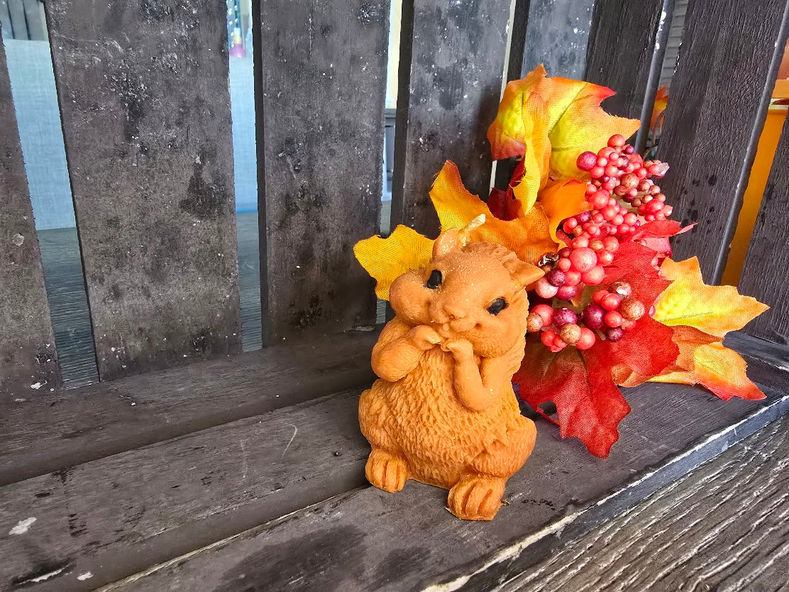 Squirrel Candle
