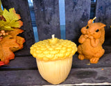 Squirrel and his Nut Candles