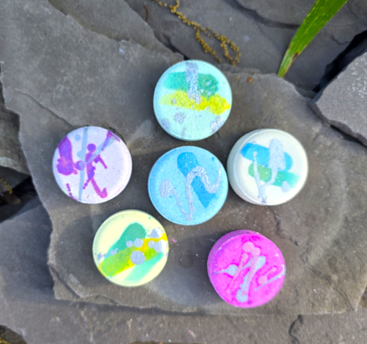 "Surf's Up" Mentholated Shower Steamers; Pure Patchouli & Menthol