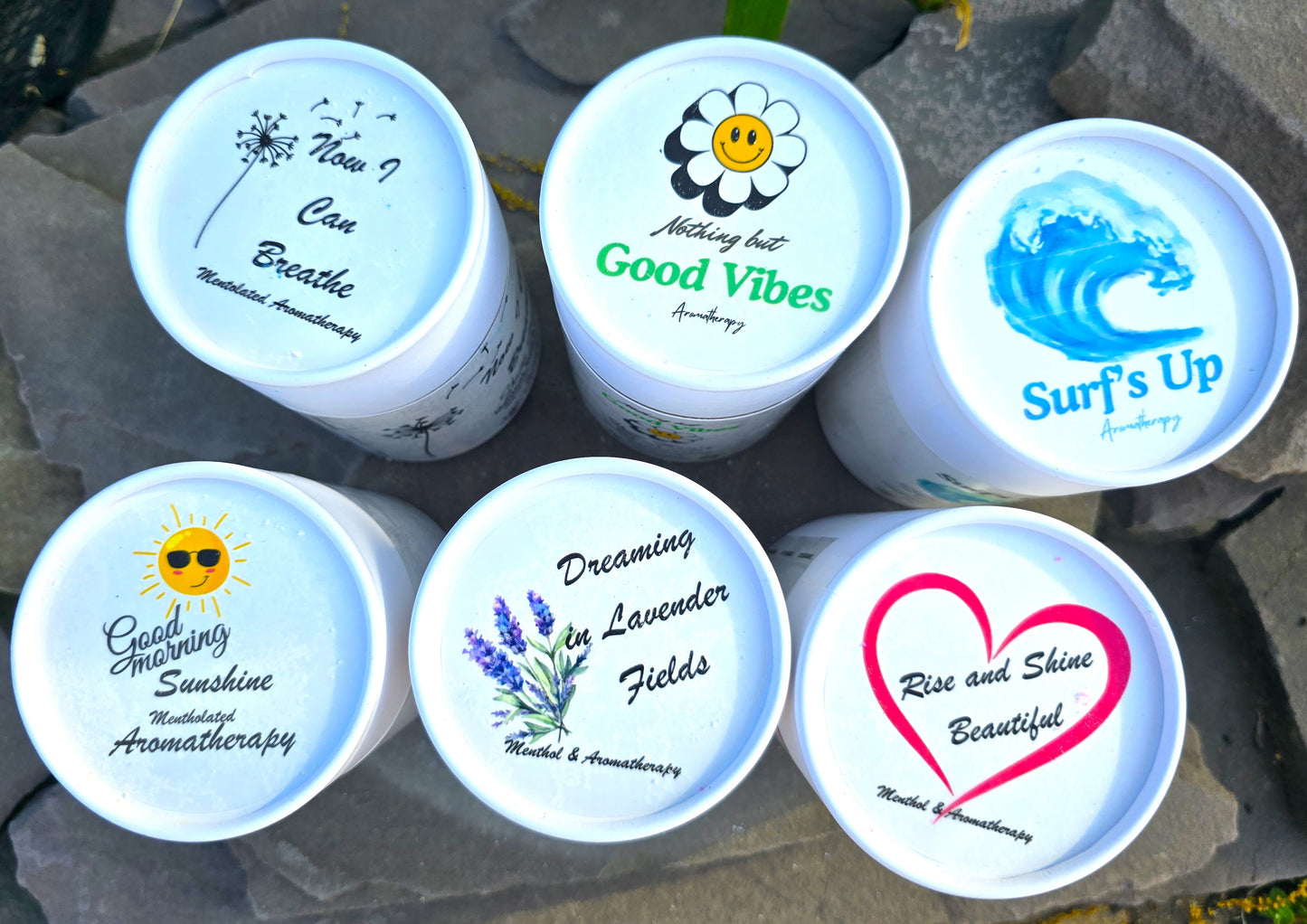 "Nothing But Good Vibes" Mentholated Shower Steamers; Gardenia, Jasmine & Menthol