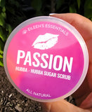 Colorful swirled whipped sugar scrub by eileen's essentials