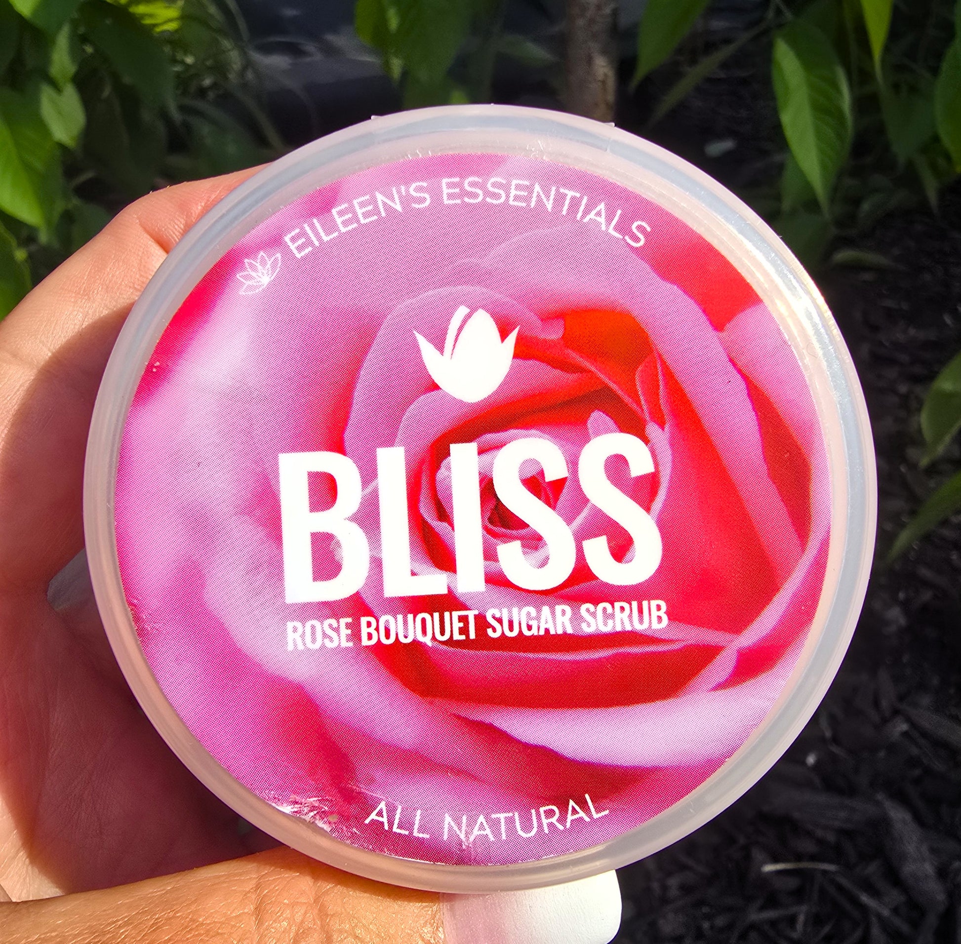 Colorful swirled whipped sugar scrub by eileen's essentials