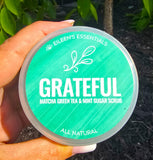 Skincare Collection/Sugar Scrub; "GRATEFUL" (Matcha Green Tea & Mint)