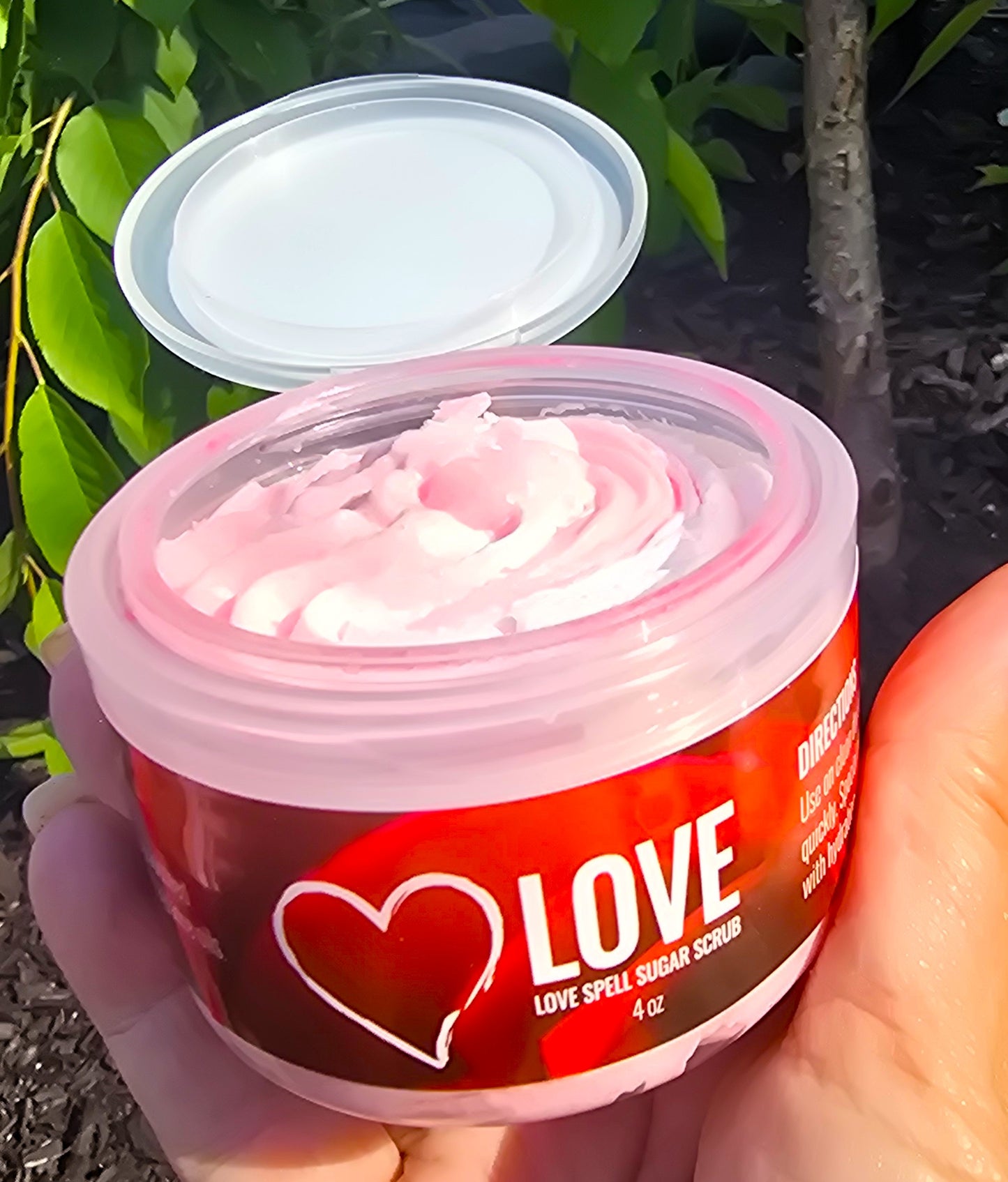 Whipped Sugar Scrub; LOVE (Love Spell)