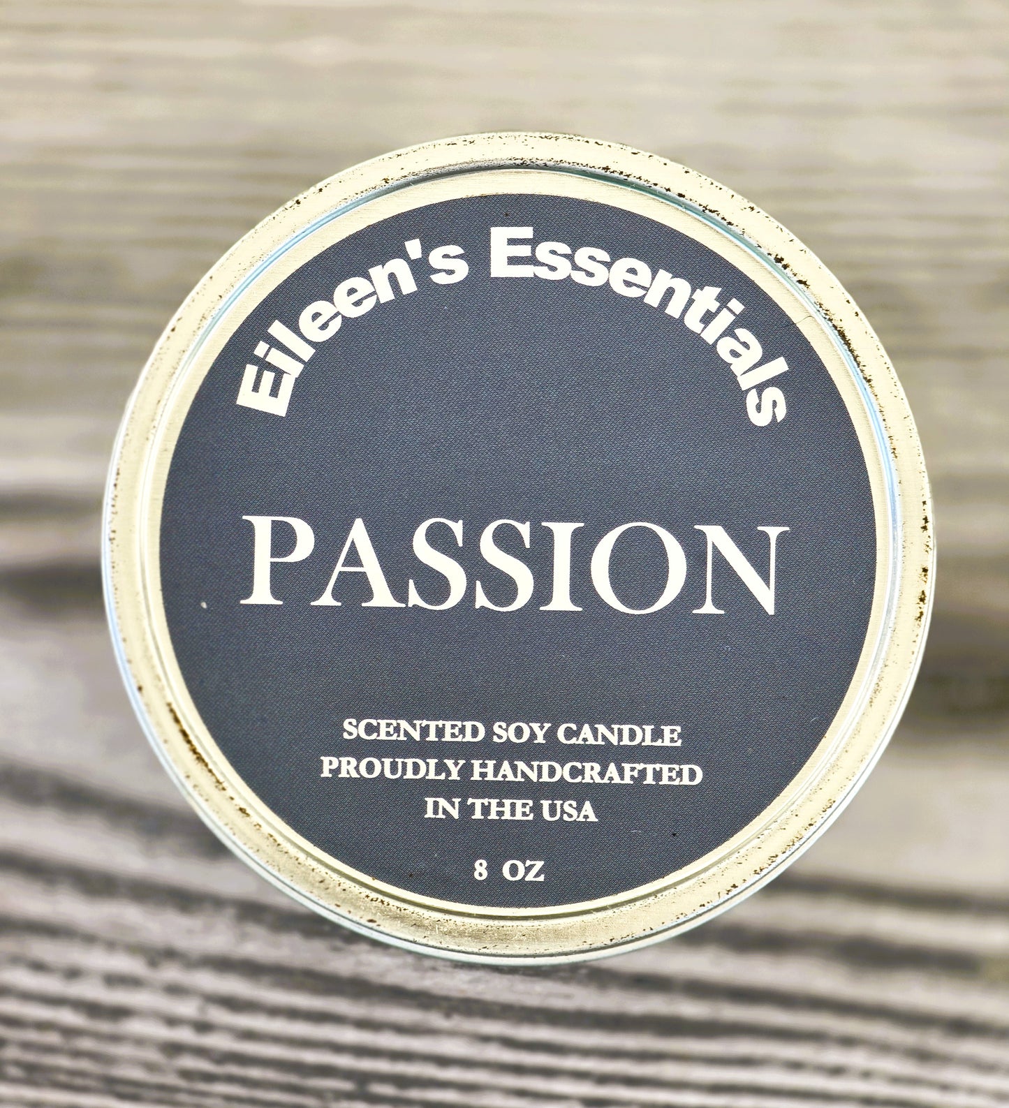 Inspirational Travel (Tin) Candle; PASSION
