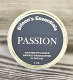Inspirational Travel (Tin) Candle; PASSION
