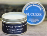 Inspirational Travel (Tin) Candle; SUCCESS