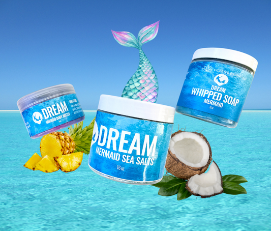 Skincare Collection/Whipped Cream Soap; DREAM (Mermaid; Citrus & Coconut)