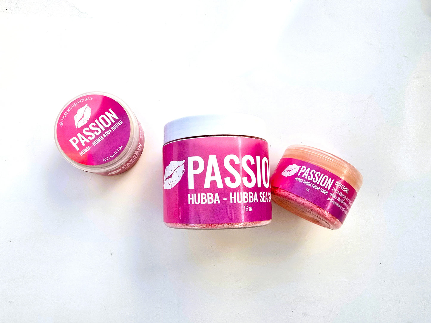 Skincare Collection/Sugar Scrub; "PASSION" (Hubba-Hubba)