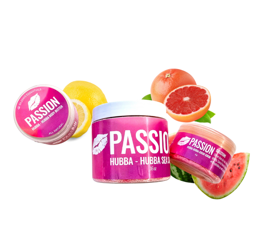 Skincare Collection/Sugar Scrub; "PASSION" (Watermelon & Mint)