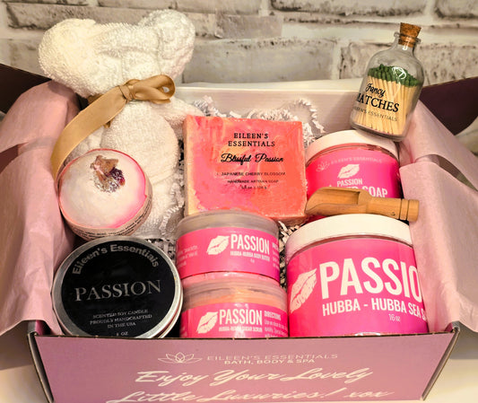 The Ultimate Spa Gift Set; "PASSION" (Watermelon, Citrus & Mint)